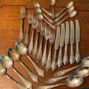 Fritz Voos Germany Silver Plate Flatware